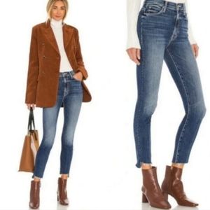 MOTHER STUNNER ZIP ANKLE STEP FRAY 25